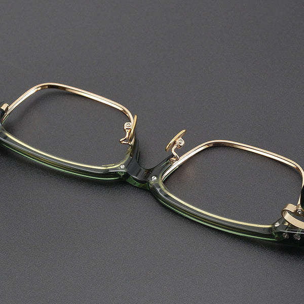 Acetate Square Glasses Frames SC9007