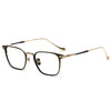 Olawt Retro Titanium Square Glasses Frame