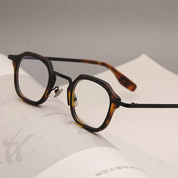 Acetate Square Glasses Frames V3