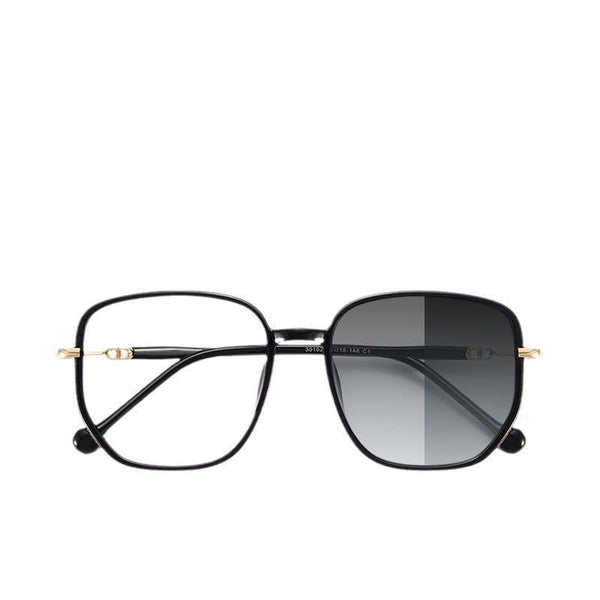 Women's Diamond Photochromism Anti-Blue Light Presbyopia Glasses