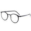 Leander Titanium Vintage Round Eyeglasses Frames 9704