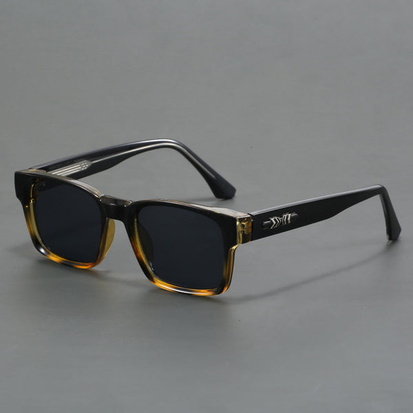 Acetate Retro Steampunk Polarized Sunglasses - CMS1029