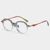 Scott Retro Round Titanium Glasses Frame