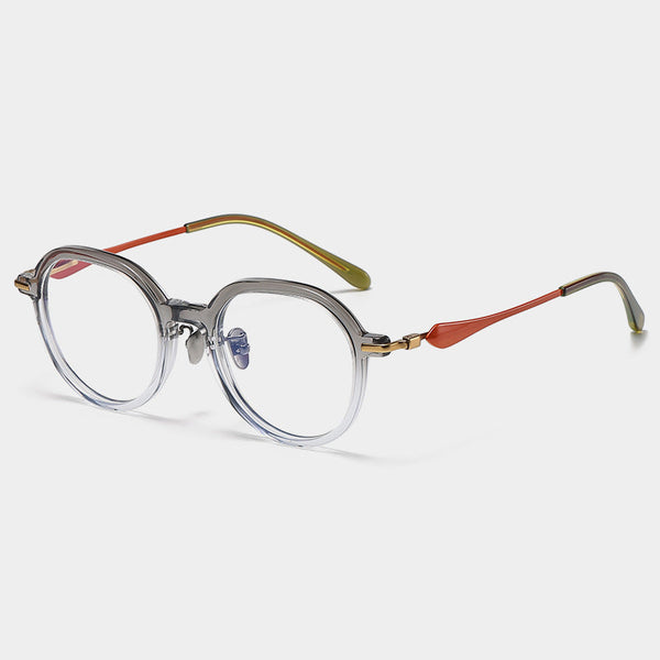 Scott Retro Round Titanium Glasses Frame