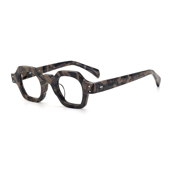 Acetate Geometric Glasses Frame SC202312