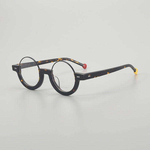 Macon Round Acetate Personalized Eyeglasses Frames
