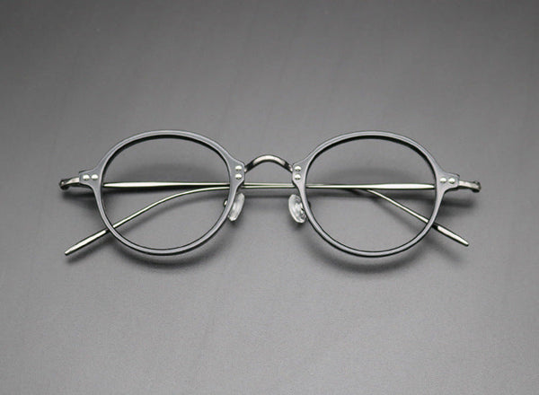 Titanium Round Glasses Frame SC004