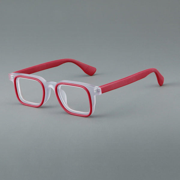 Lobo Square Acetate Eyeglasses Frame