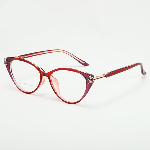 Cat Eye Black Glasses - CM6029