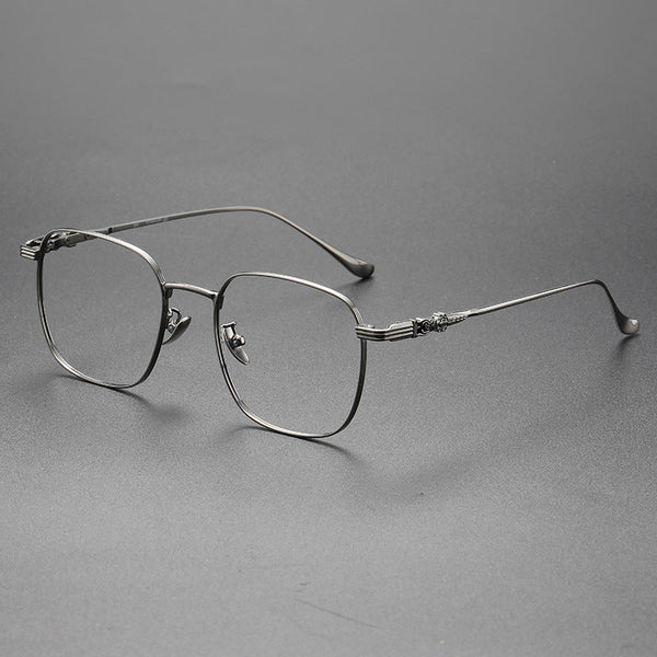 Retro Titanium Square Glasses Frame ST ST121215