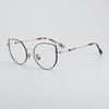 Jessy Fashion Women's Ultra Light Titanium Cat Eye Glasses Frame