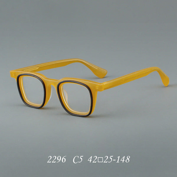 Poulin Square Acetate Eyeglasses Frame