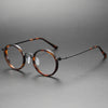 Retro Round Round Pure Titanium Eyeglass Frame