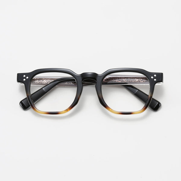 March Retro Square Acetate Glasses Frame