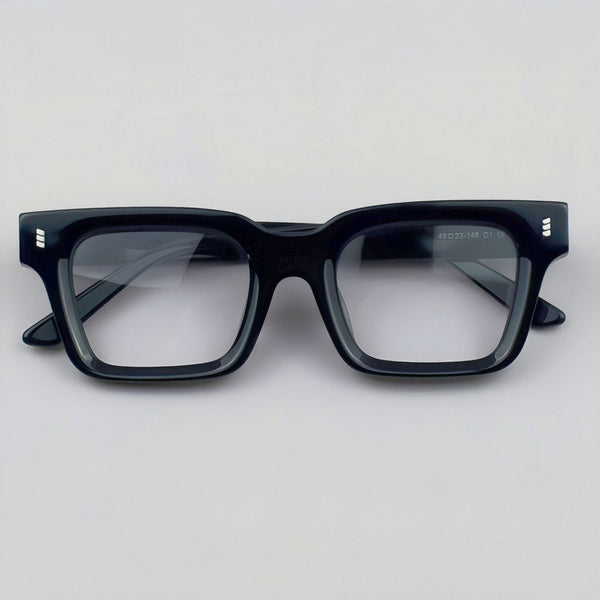 Nuhic Retro Rectangle Acetate Glasses Frame