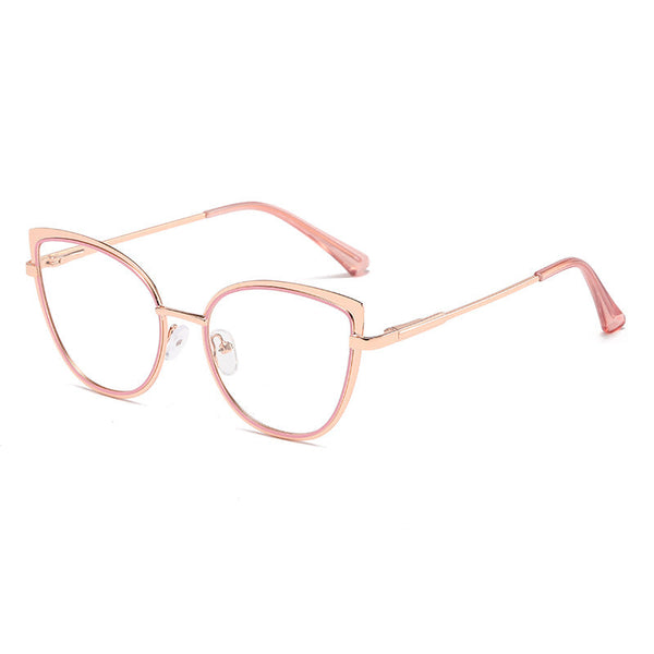 Fashion Metal Cat Eye Glasses