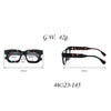 Lars Thick Square Acetate Glasses Frame