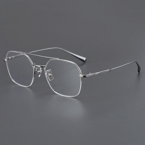Boe Ultra-light Titanium Square Glasses Frame