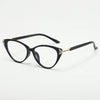 Cat Eye Black Glasses - CM6029