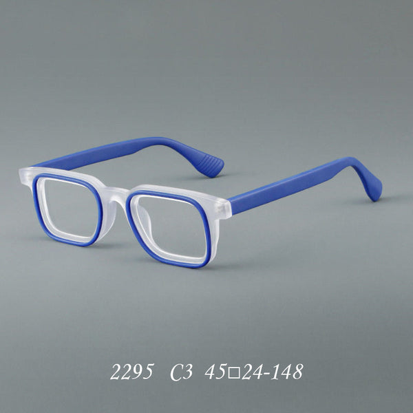 Lobo Square Acetate Eyeglasses Frame
