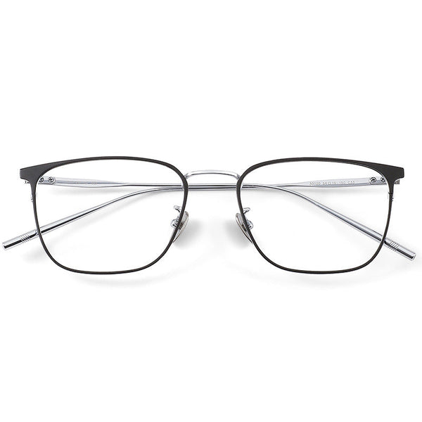 Retro Titanium Square Glasses Frame ST30020