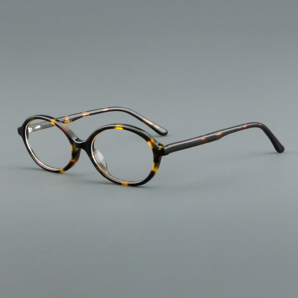 Shon Vintage Oval Acetate Glasses Frame