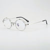 Harley Retro Round Titanium Flip-up Glasses Frame