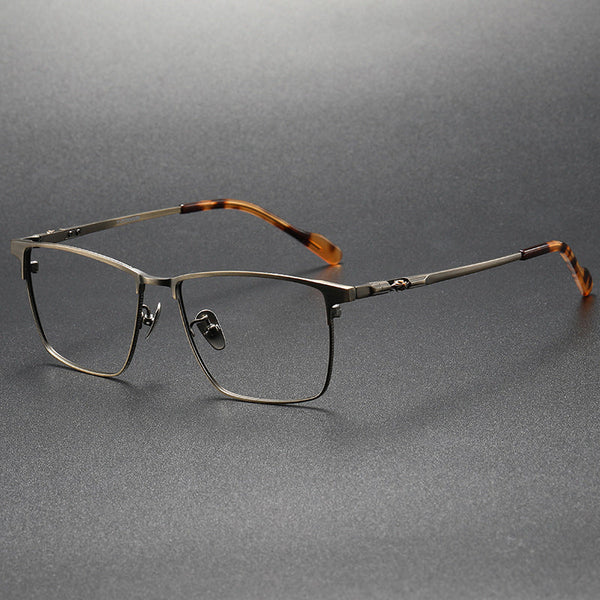 Ellyn Business Rectangle Titanium Glasses Frame