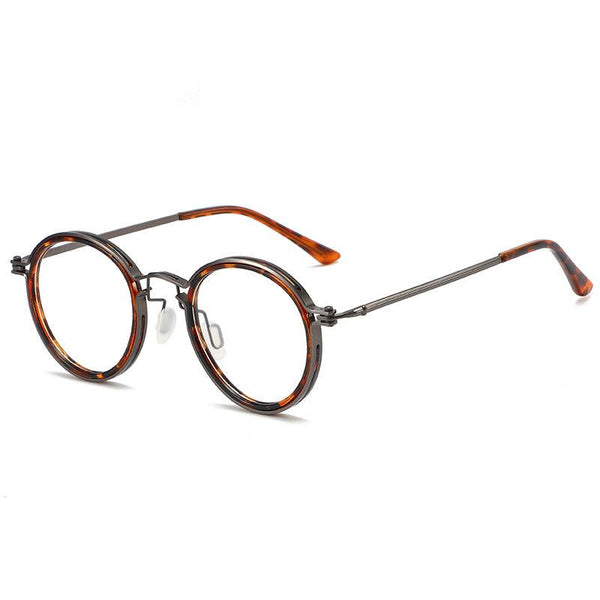Kay Retro Round Optical Metal Glasses Frames