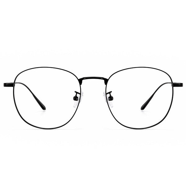 Titanium Vintage Round Eyeglasses Frames ST1052