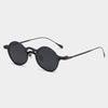Von Round Titanium Glasses Frame With Magnetic Sunglasses Clips