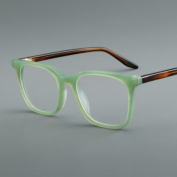 Elyan Retro Rectangle Acetate Glasses Frame