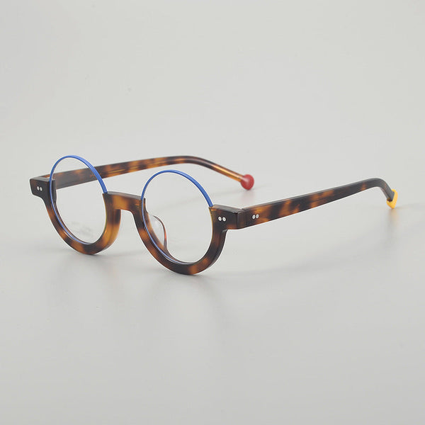 Macon Round Acetate Personalized Eyeglasses Frames