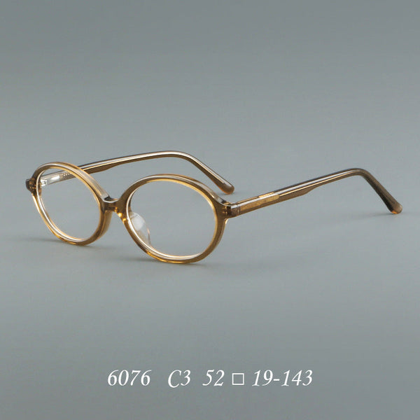 Shon Vintage Oval Acetate Glasses Frame