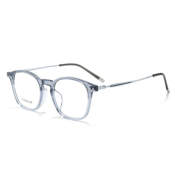 Topcu Acetate Titanium Glasses Frame