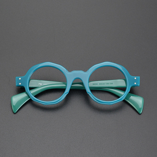 Acetate Round Glasses Frames SC20235