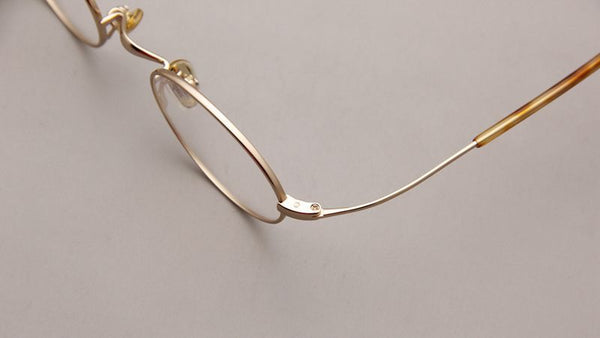 Metal Oval Glasses Frames V14