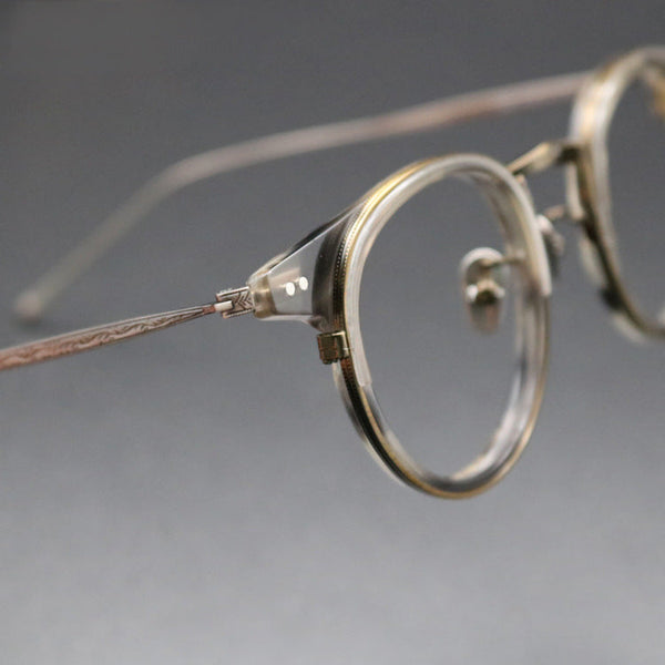 Titanium Round Glasses Frame SC0324