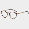 Zelma Retro Oval Titanium Glasses Frame
