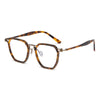 Morley Vintage Titanium Polygon Glasses Frame