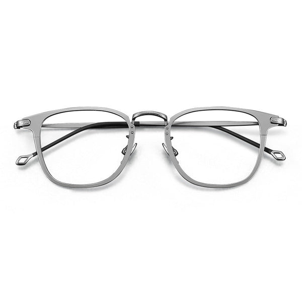Retro Titanium Square Glasses Frame ST88009