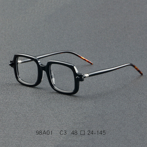 Plate glasses retro frames 98A01