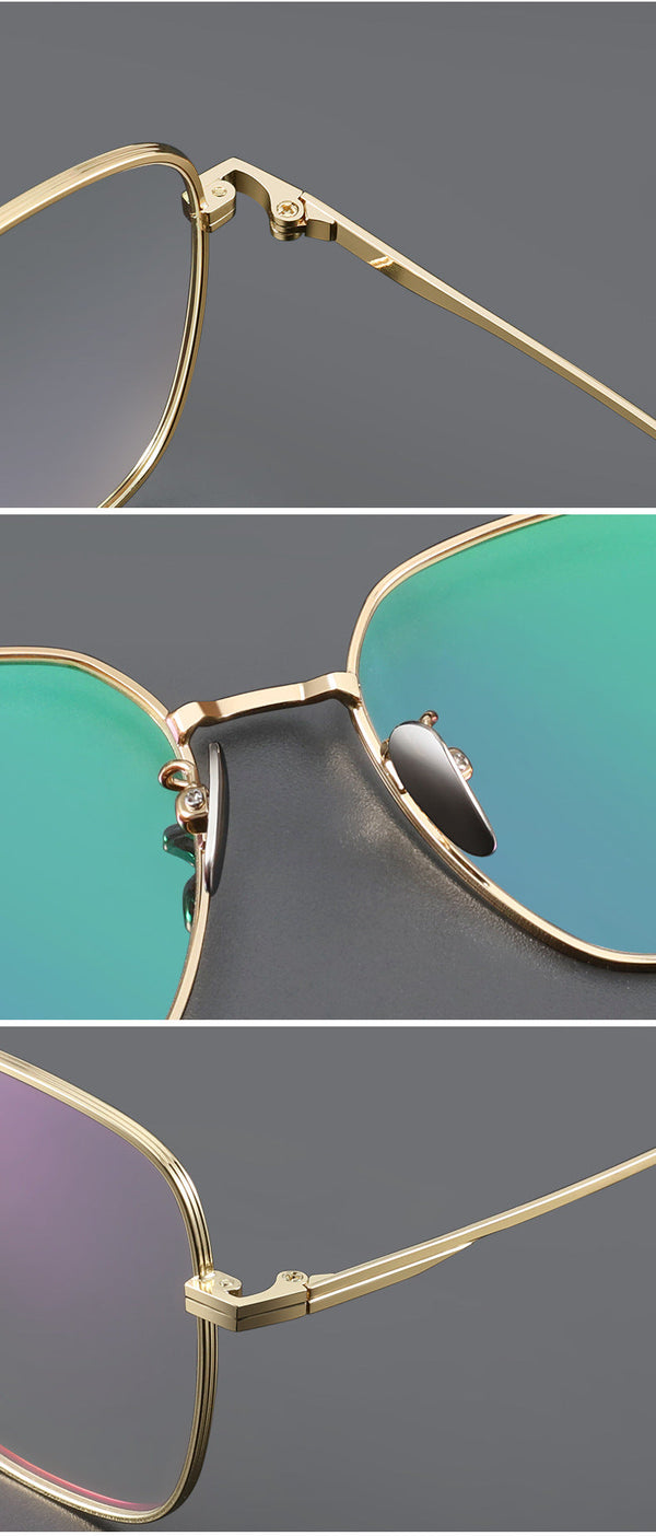 Retro Titanium Square Glasses Frame ST 1821