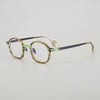 Naza Retro Polygon Titanium Glasses Frame