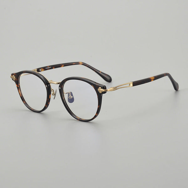 Acetate Vintage Round Eyeglasses Frames BY CUMULUS