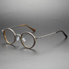 Retro Round Round Pure Titanium Eyeglass Frame