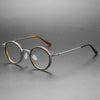 Trez Vintage Titanium Round Glasses Frame