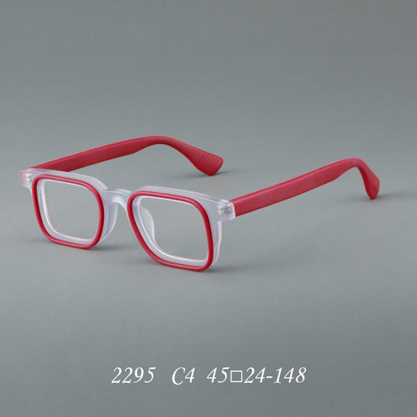 Lobo Square Acetate Eyeglasses Frame