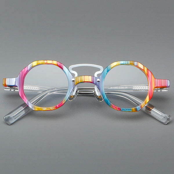 Nadir Plate glasses retro frames
