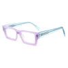 Piller Retro Rectangle Acetate Glasses Frame